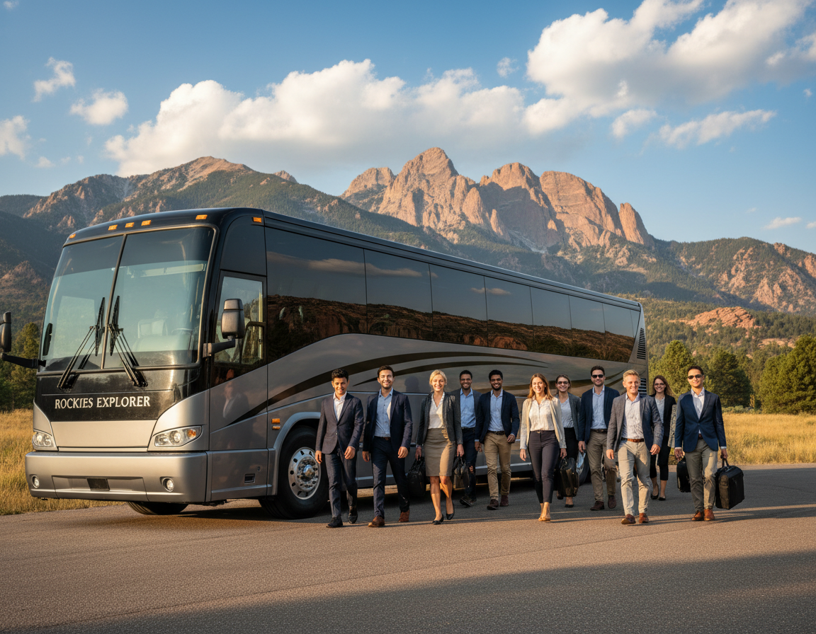 Fort Collins party bus and bus charter